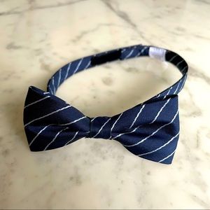 Janie & Jack Navy Blue Holiday Bow Tie Boys M/L